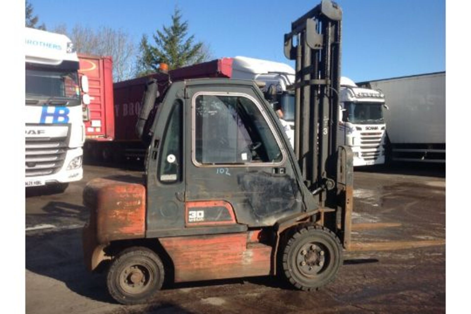 Nissan 3.0 ton diesel Forklift - Image 2 of 6