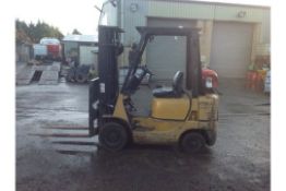 Caterpillar 1.8 ton gas forklift