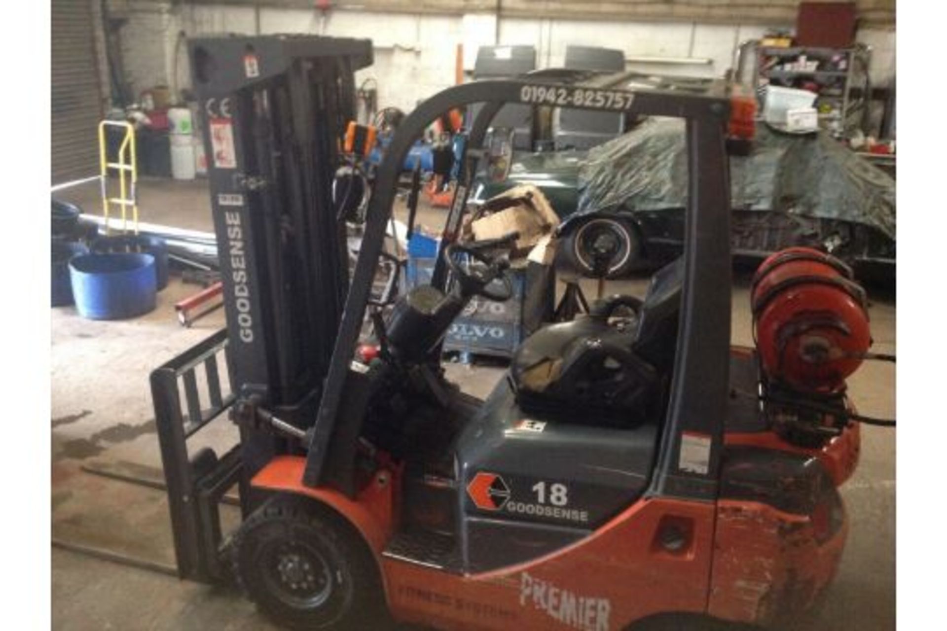 Goodsense 1.8 ton gas forklift