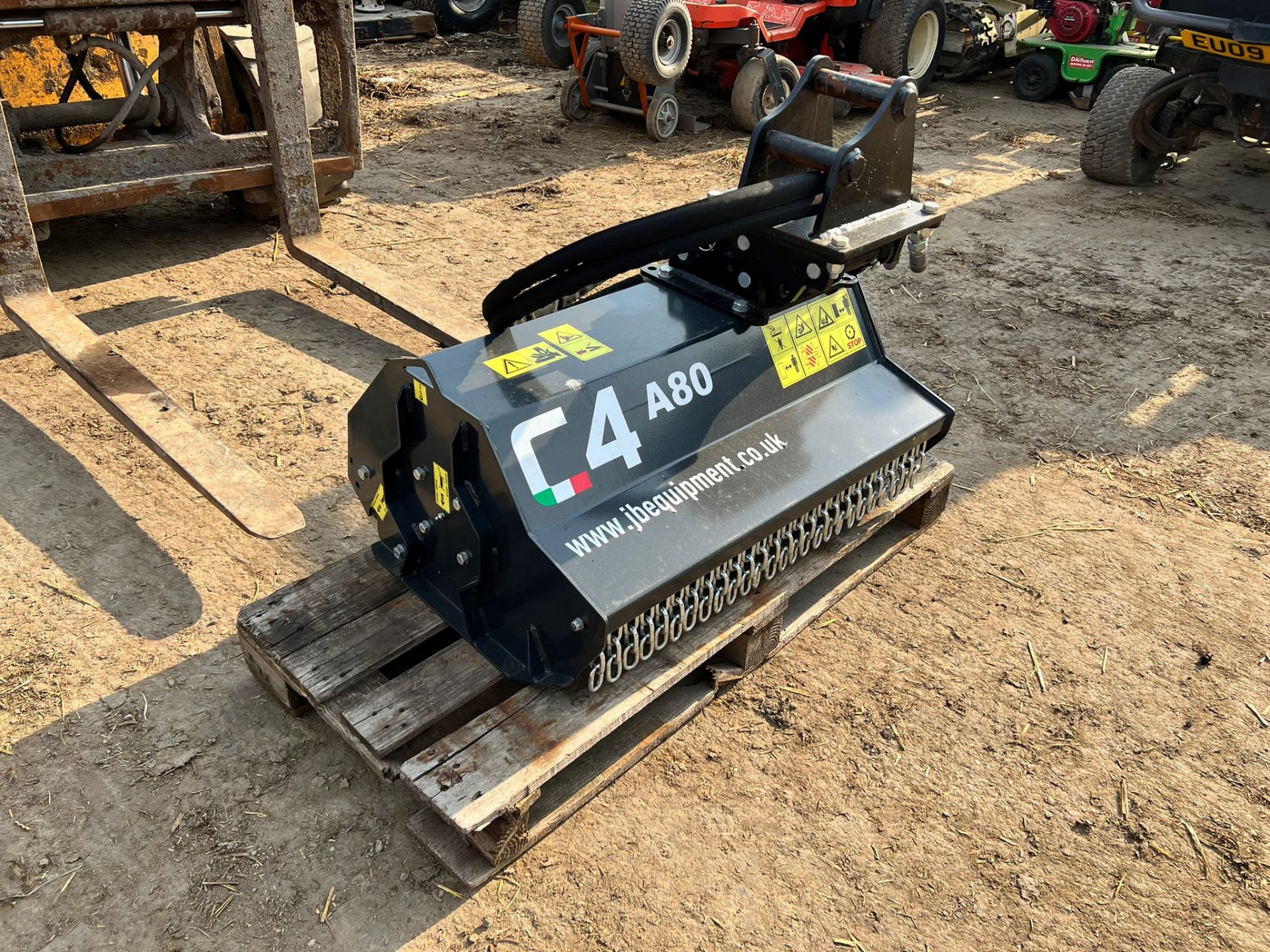New And Unused C4 A80 Hydraulic Driven Flail Mower - Image 2 of 10