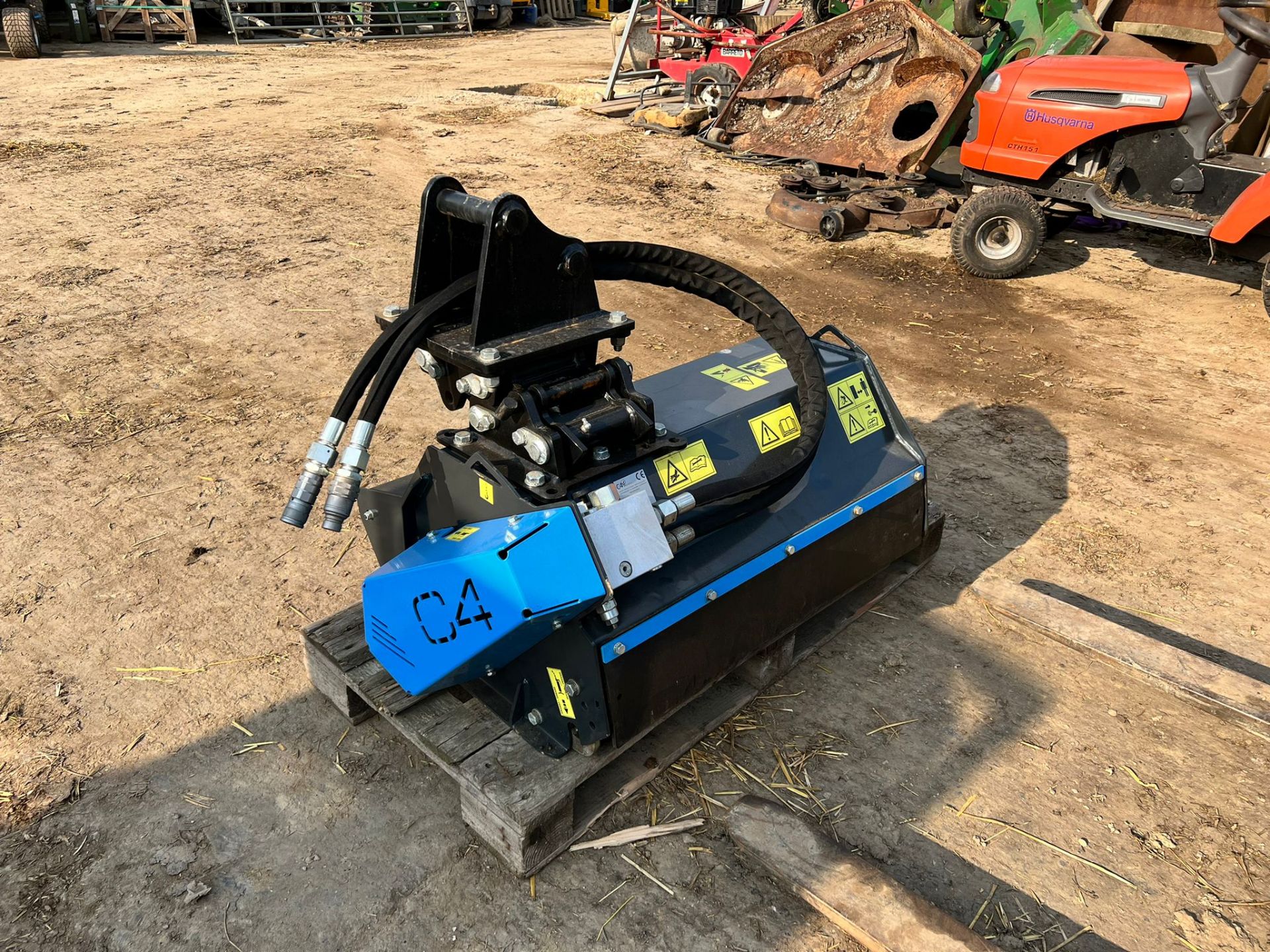 New And Unused C4 A80 Hydraulic Driven Flail Mower