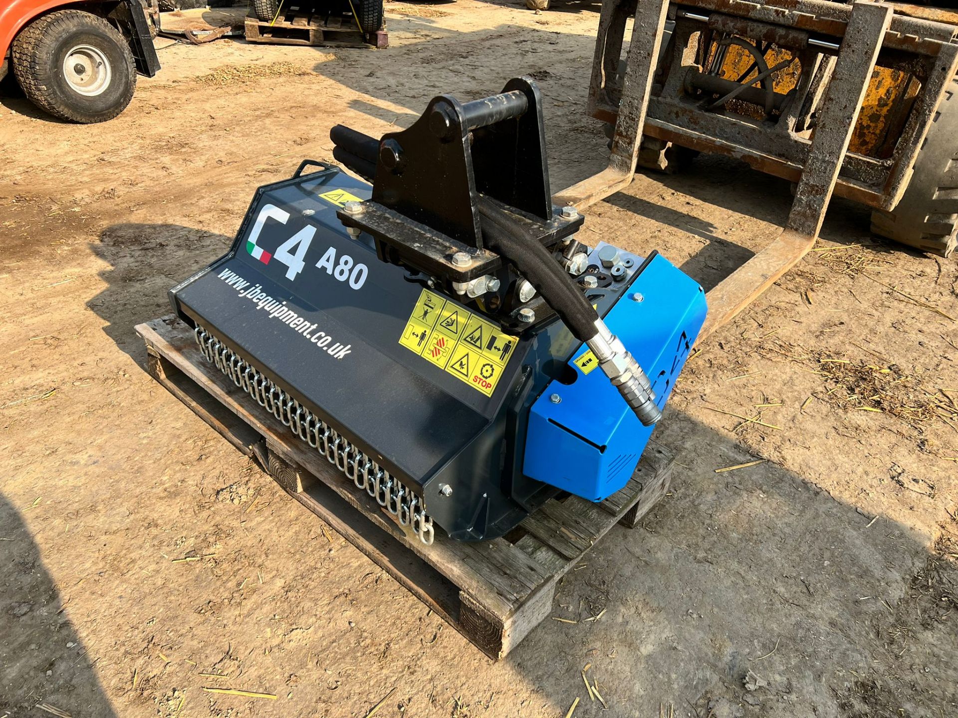 New And Unused C4 A80 Hydraulic Driven Flail Mower - Image 7 of 10