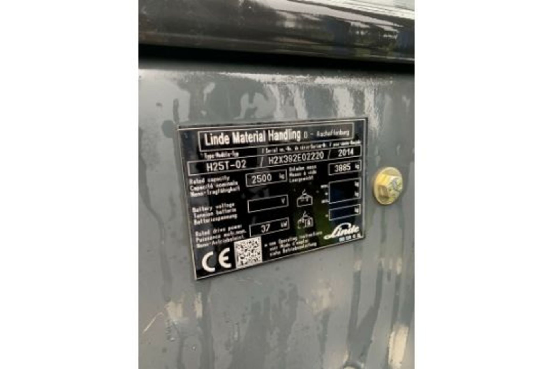 Linde H25 Gas Forklift - Image 5 of 7