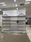 Bespoke Double Sided Display Racking With Wooden Frame