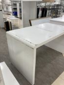 White Gloss Display unit