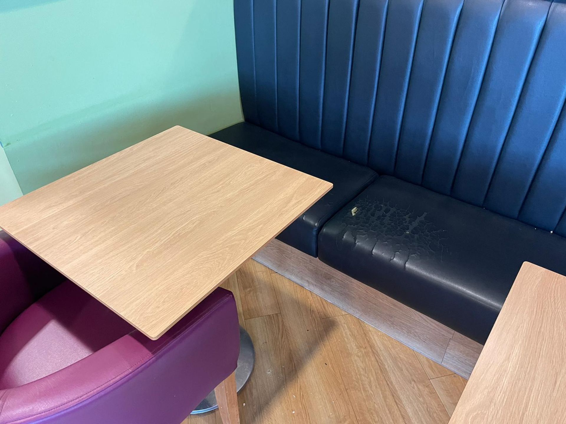 Bench Seating, 6 Tables And 6 Chairs - Image 10 of 11