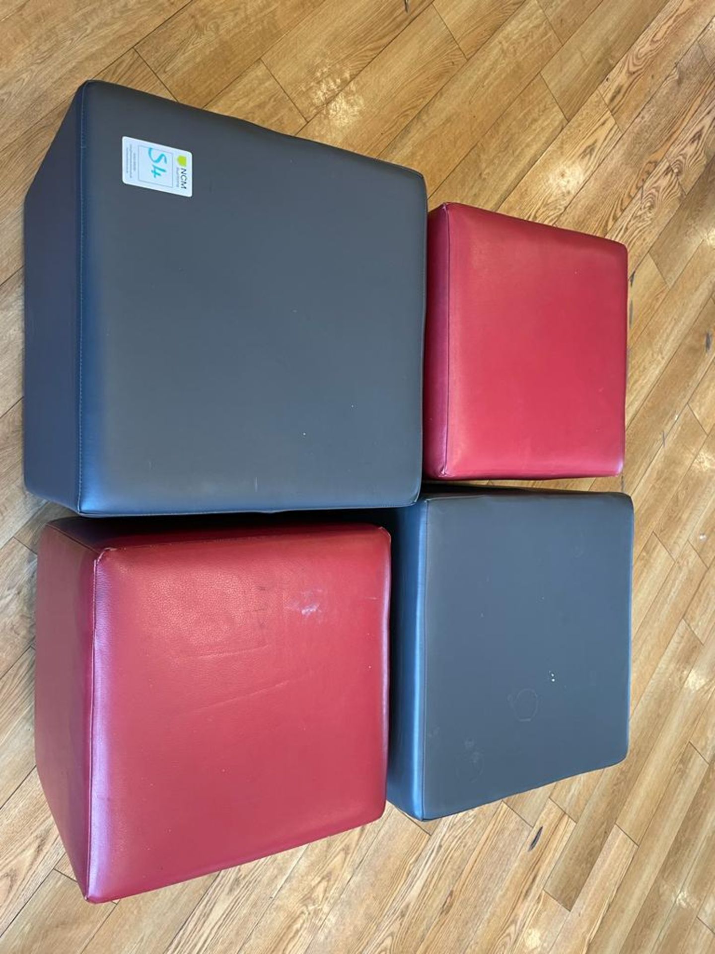 Stools x4 - Image 2 of 4