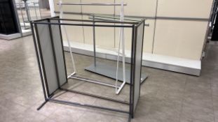 4 x free stading clothes rails