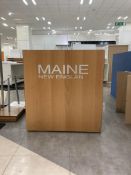 Branded Maine New England Display Counter