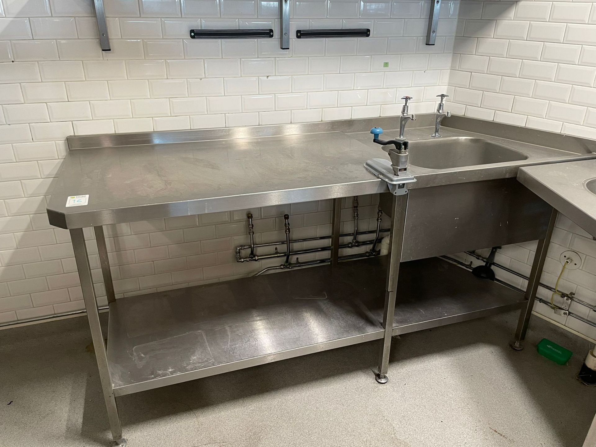 Sink Unit with Shelf