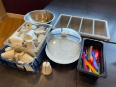 Salt & Pepper Pots, Cuterly Tray, Cake Stand