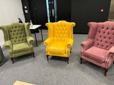 Yellow Arm Chair