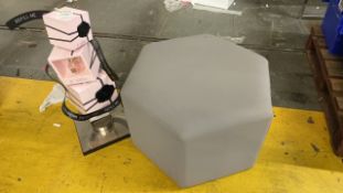 Display Stand and Pouffe