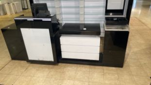 Black Beauty Display Unit with Till