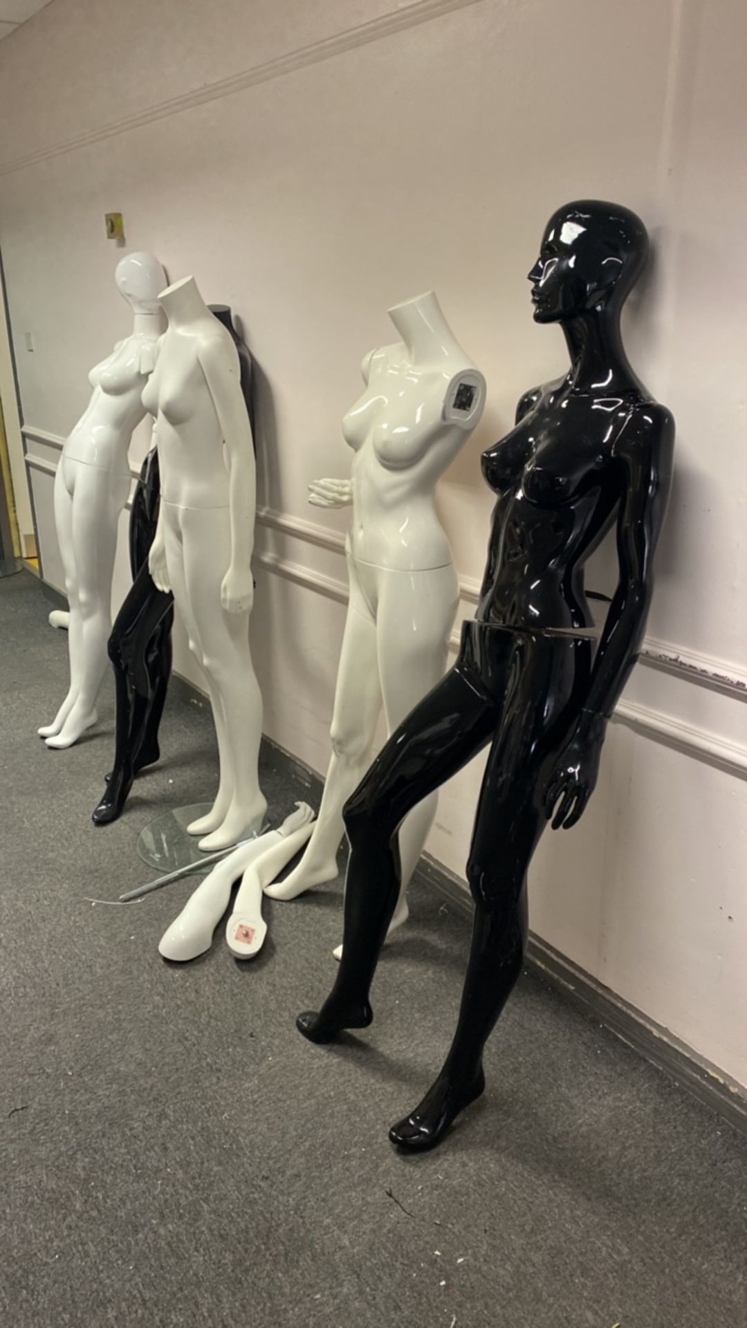 Assortment of Female Mannequins X5 - Image 2 of 3