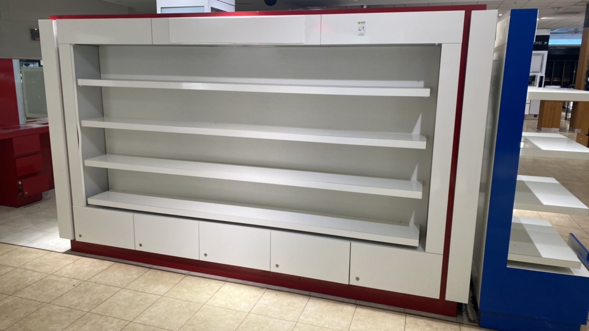 Large Shelving Display Unit