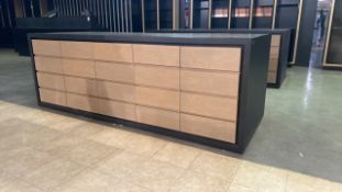 Large Timber Drawer Unit