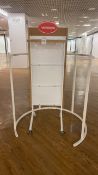 Display Stand and Curved Clothing Rail