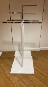 Free standing Clothing Rails X3