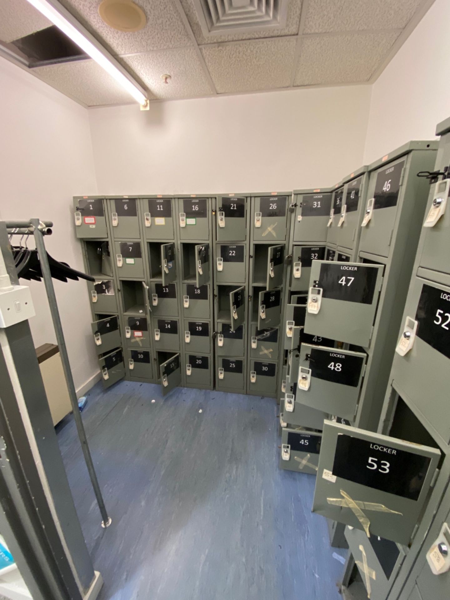 Quantity of Lockers