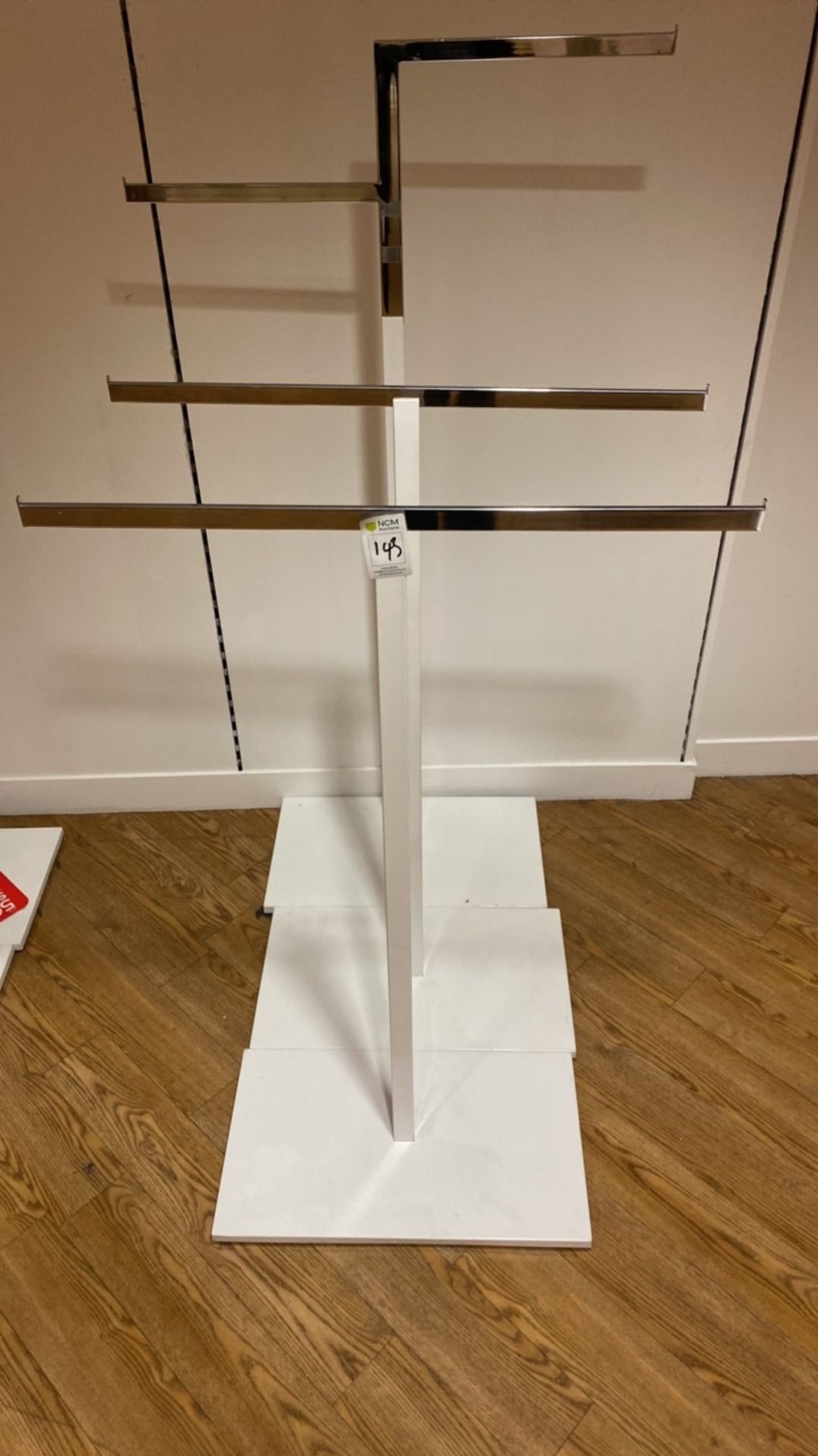 Free standing Clothing Rails X3 - Image 2 of 2