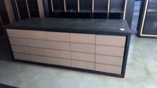 Large Timber Drawer Unit