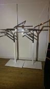 Free standing Clothing Display X2