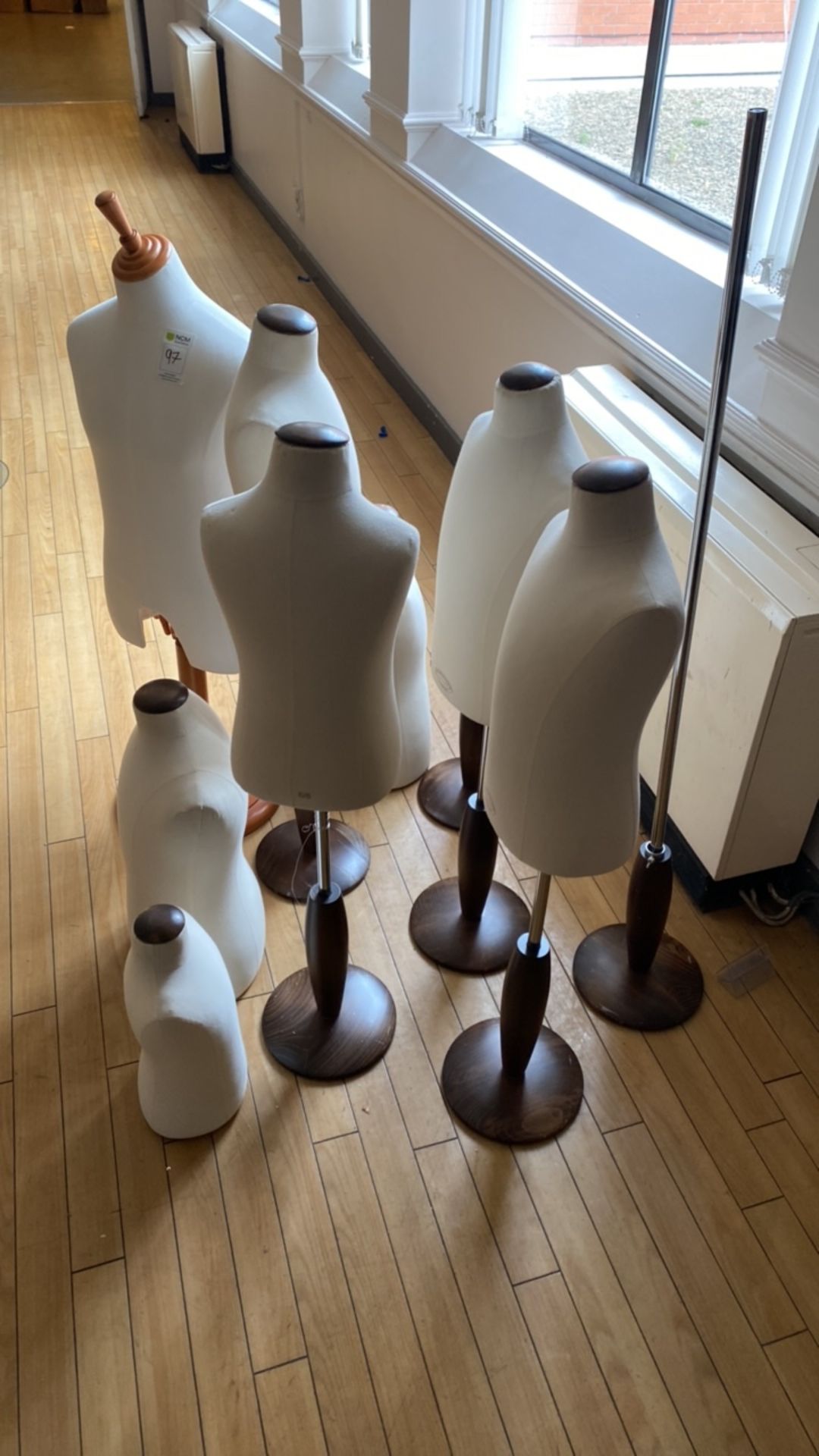 Assortment of Fabric Mannequin Busts - Image 2 of 3