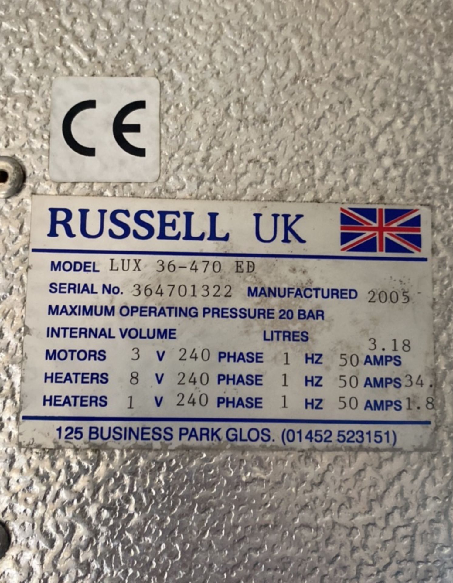 Russell Evaporator Unit - Image 5 of 5