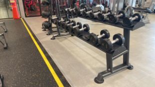 Tufftech Dumbbell Rack with Weights