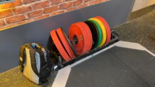 Selection of Weight Plates & Stand