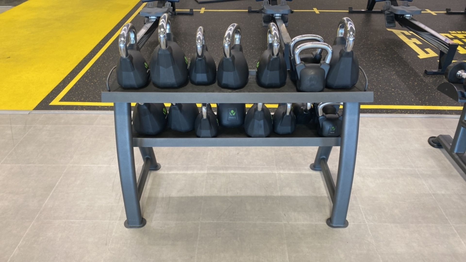 Kettlebell Set with Rigid Rack - Image 2 of 3