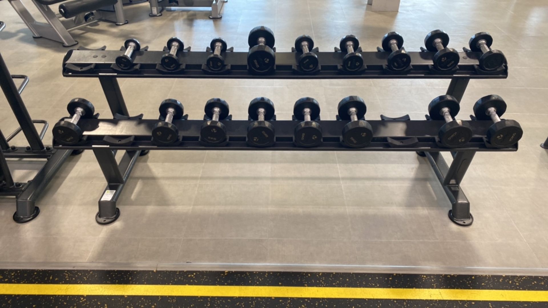 Tufftech Dumbbell Rack with Weights - Image 2 of 3