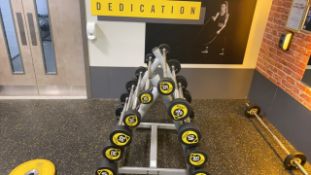 Rockit Bar Weights With Weight Rack