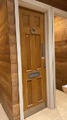 Solid Wooden Door X2