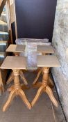 Dissassembled Table X4