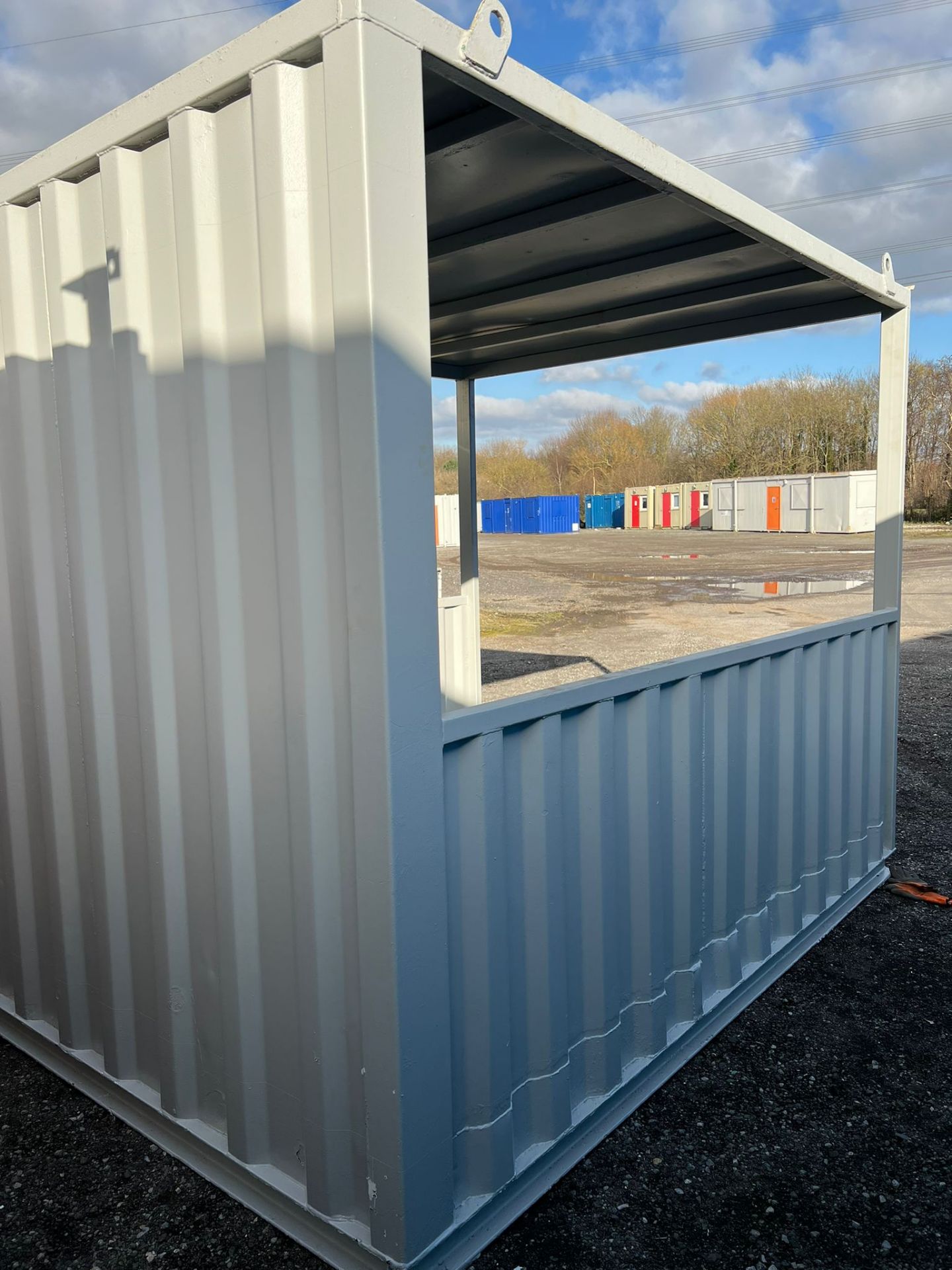 12ft smoking shelter container - Image 6 of 7