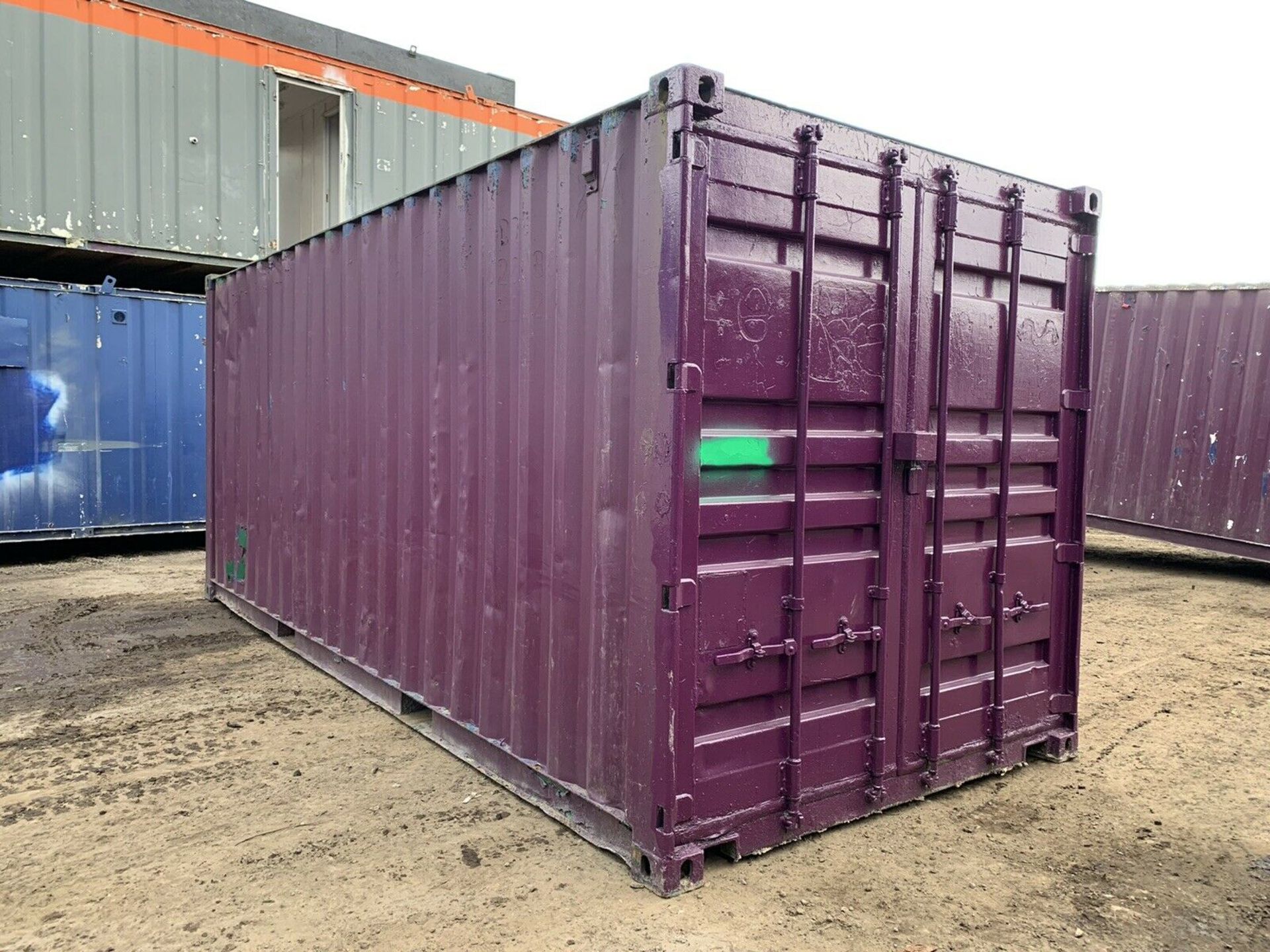 20ft Portable Storage Container Shipping Container - Image 6 of 9