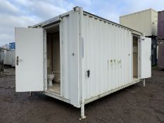 Portable Toilet Block Site Loo Container