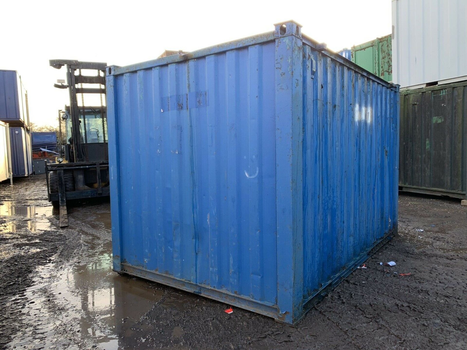 12ft Portable Storage Container Shipping Container - Image 2 of 6