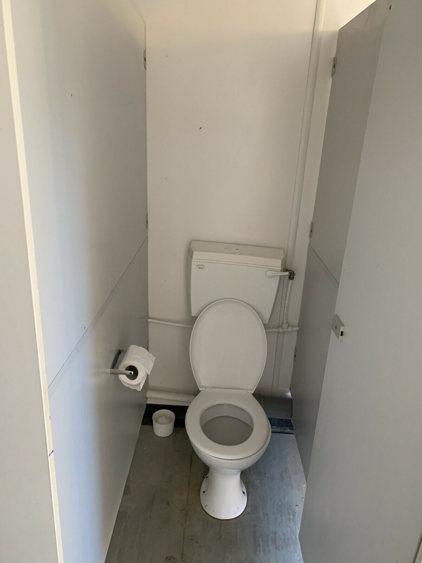 Portable Toilet Block Site Loo Anti Vandal Steel C - Image 6 of 11