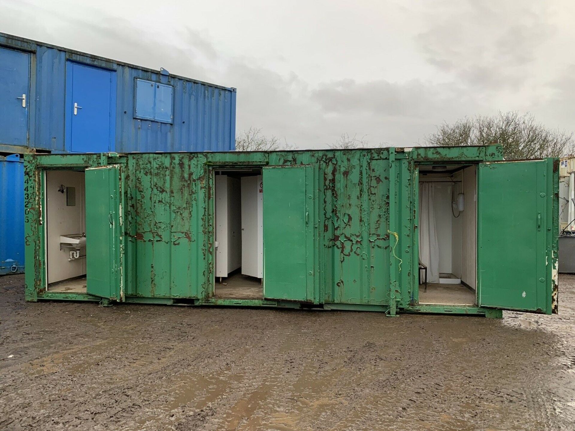 Portable Toilet Block With Shower