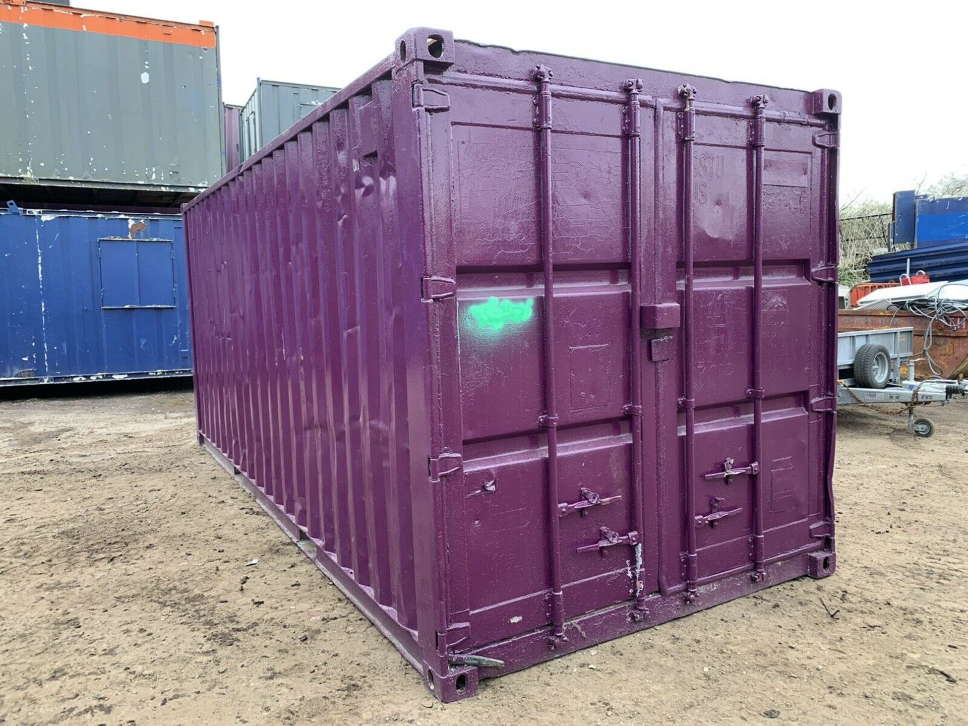 20ft Portable Storage Container Shipping Container - Image 6 of 8