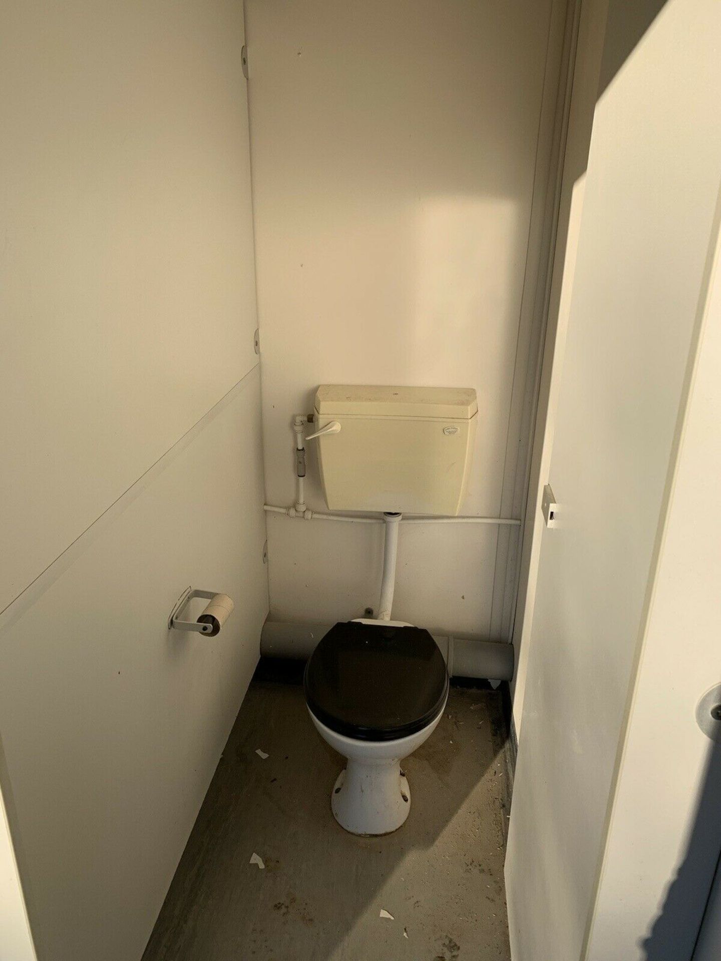 Portable Toilet Block Site Loo Anti Vandal Steel C - Image 9 of 11