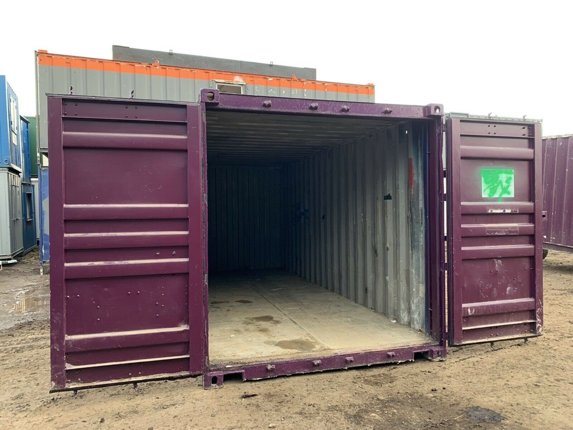 20ft Portable Storage Container Shipping Container - Image 2 of 9