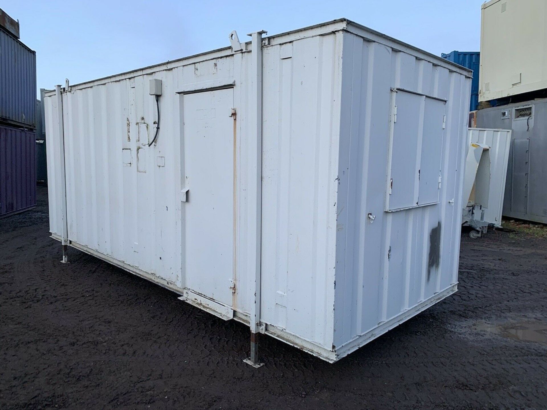 Portable Office 20ft Site Cabin Canteen Welfare Un - Image 2 of 6