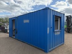 20ft Portable Office Site Cabin Welfare Unit Cante
