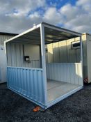 12ft smoking shelter container
