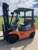 Toyota 1.5 Tonne Gas Forklift Truck