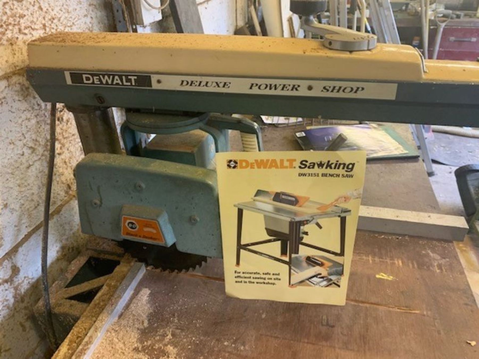 Dewalt DW3151 Bench Saw - Image 4 of 4